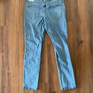 Everlane The Organic Cotton Slim Fit Jean – 35x34 – Medium Wash Blue